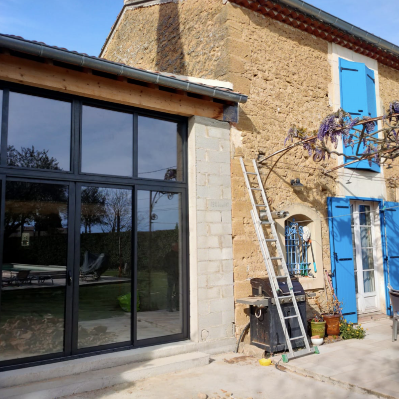 Baie Coulissante en aluminium à dans le Vaucluse FILINVEST CP ALU